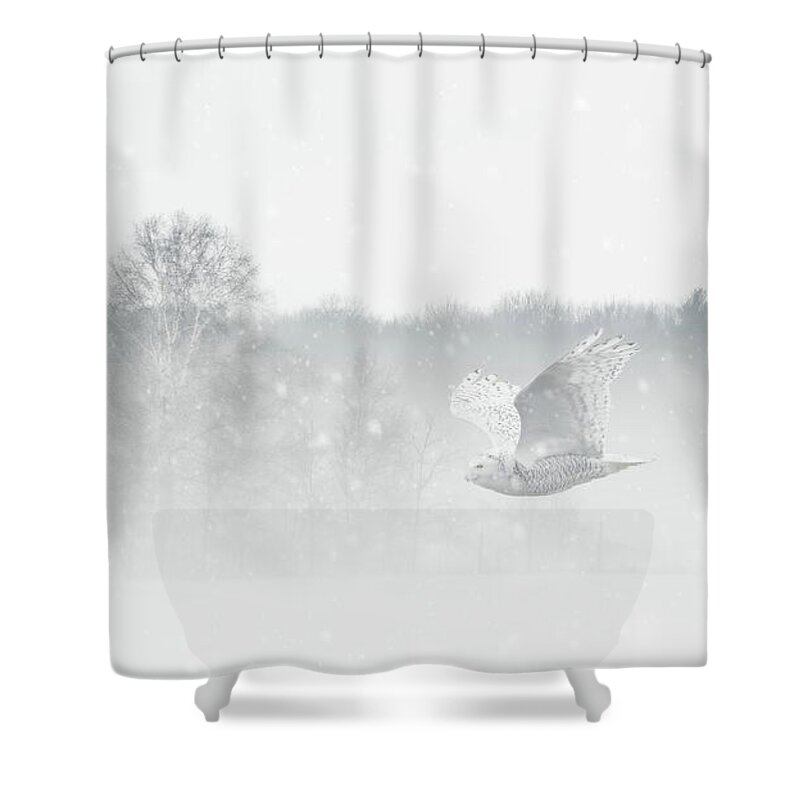 Canada Shower Curtain featuring the photograph In Her Element by Tracy Munson