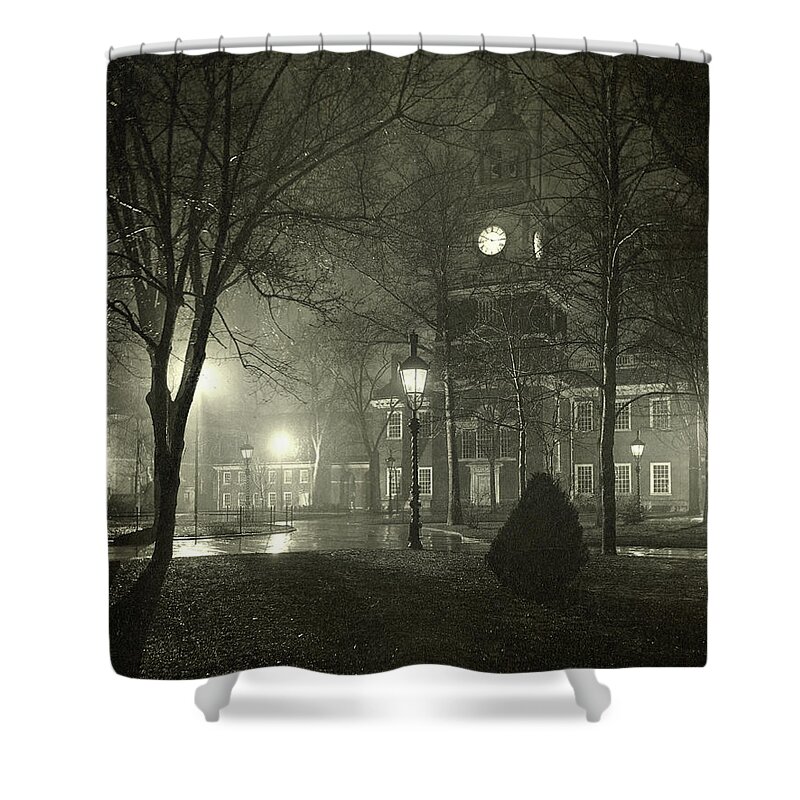 Independence Square Shower Curtain featuring the photograph Independence Square, 1899 by Unknown