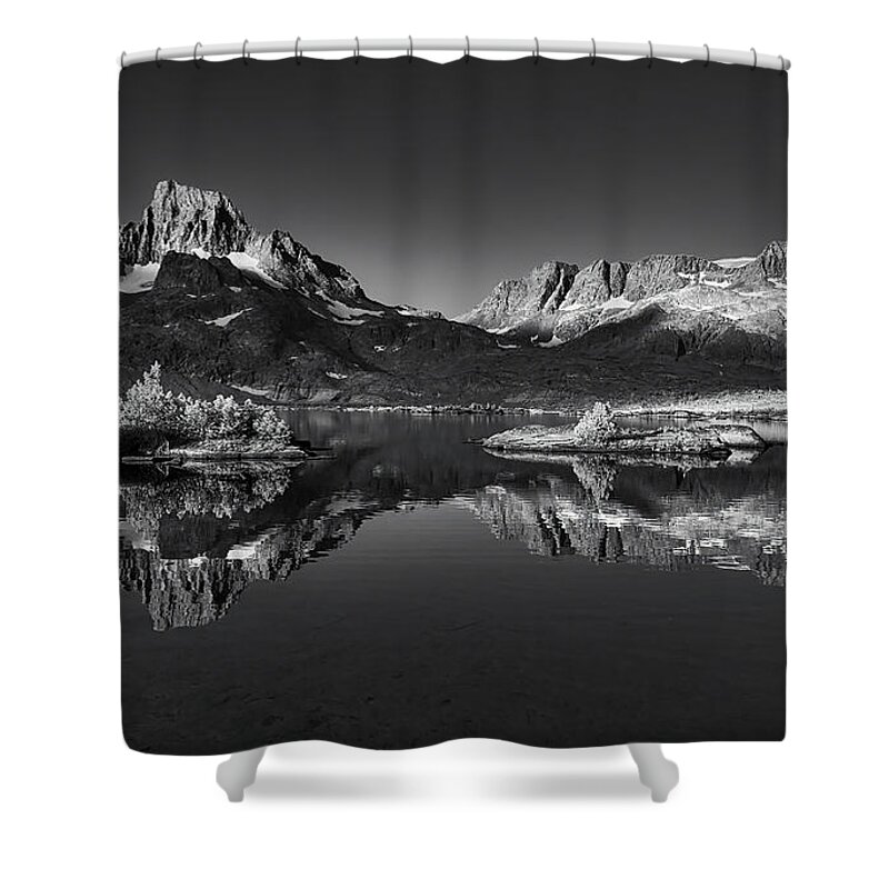  Shower Curtain featuring the photograph Infinite Shades of Gray by Romeo Victor