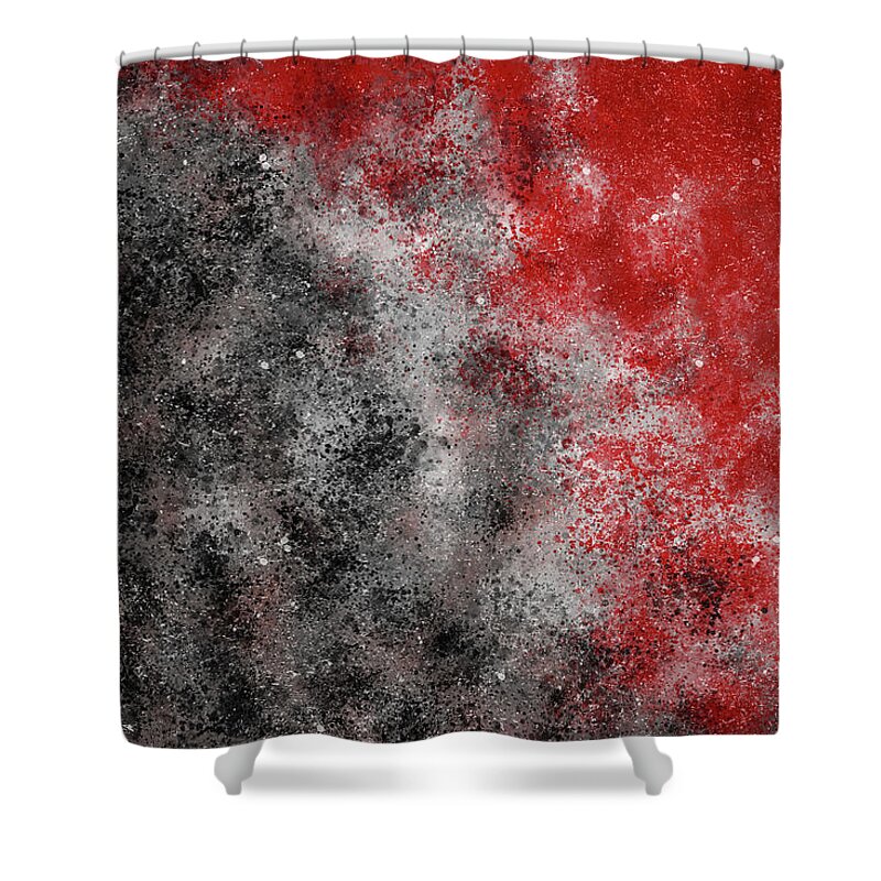Lyrical Abstraction Shower Curtains