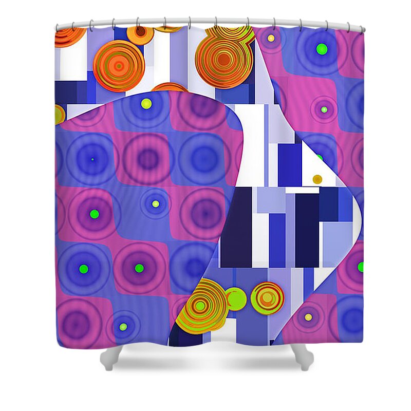 Klimt Shower Curtain featuring the photograph Inspired By Klimt 2 by Theresa Tahara