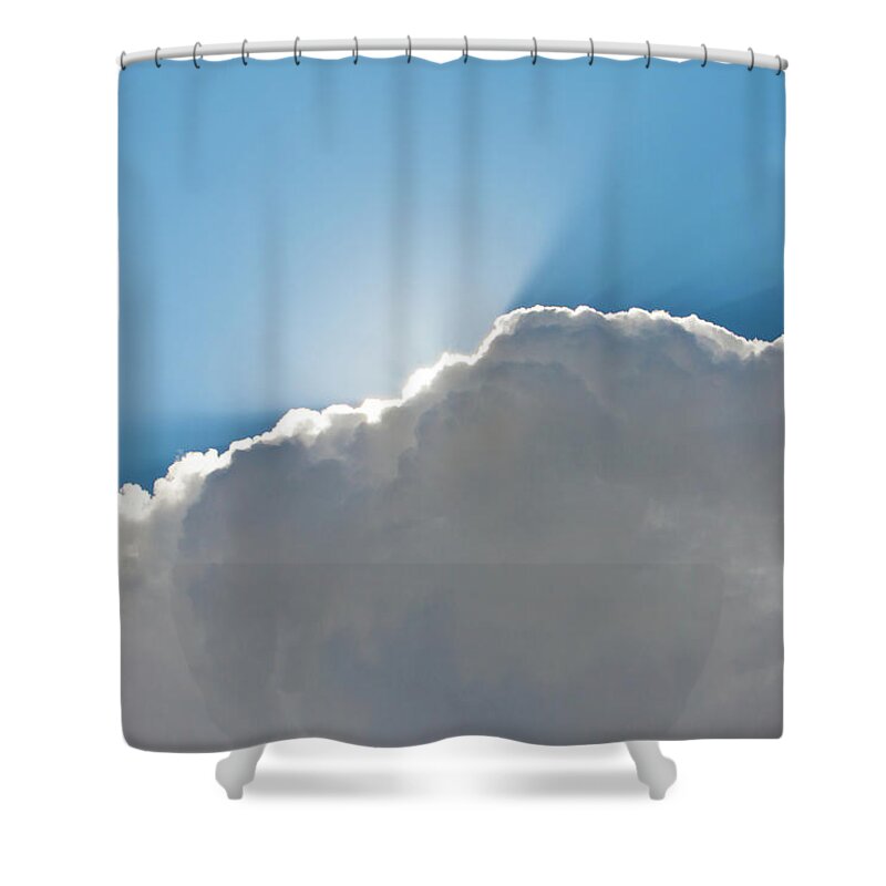 Clouds Shower Curtain featuring the photograph Into The Clouds_6366 by Rocco Leone