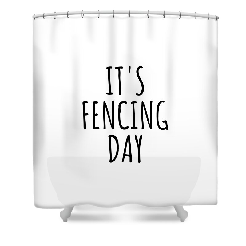 Fencing Shower Curtains