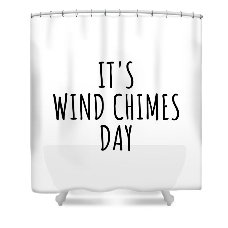 Wind Chime Shower Curtains