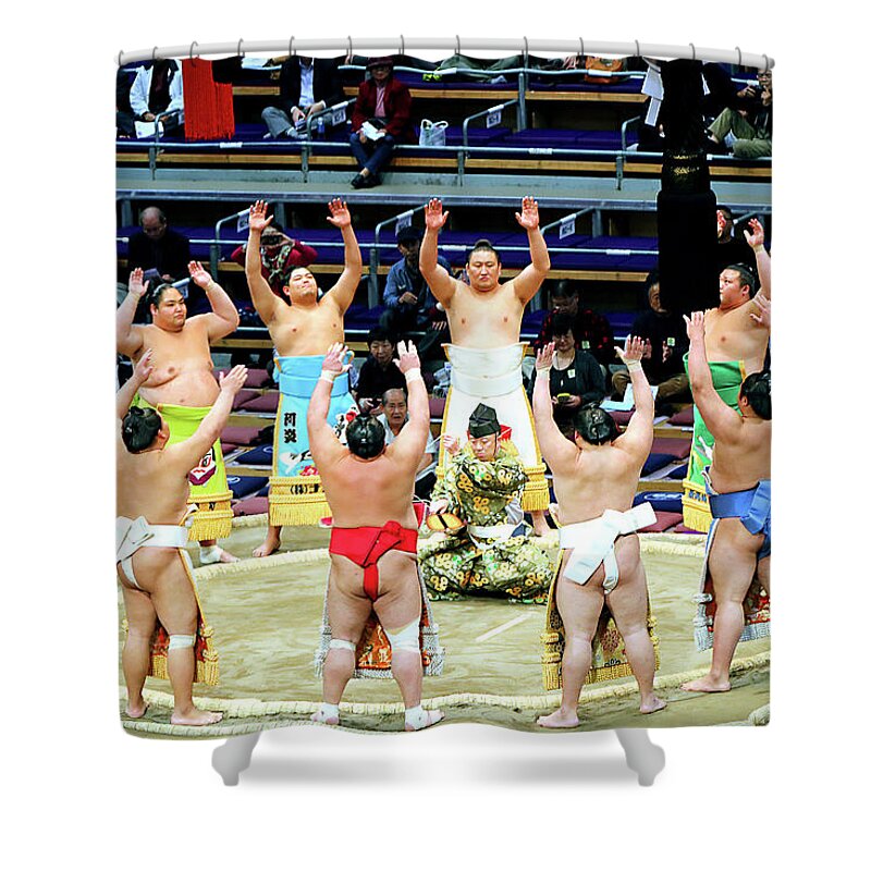  Shower Curtain featuring the photograph Japan 36 by Eric Pengelly