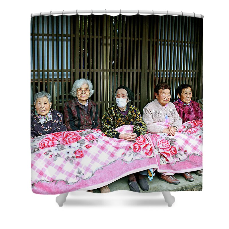  Shower Curtain featuring the photograph Japan 44 by Eric Pengelly