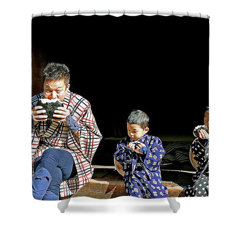  Shower Curtain featuring the photograph Japan 47 by Eric Pengelly