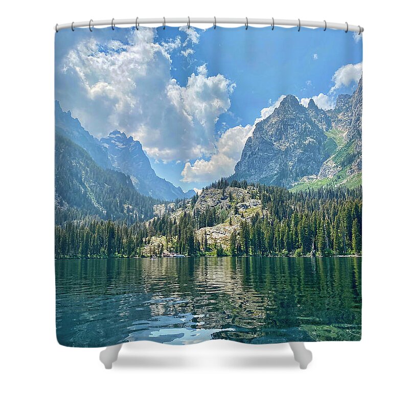 Jenny Lake Shower Curtain featuring the photograph Jenny Lake by Cricket Hackmann