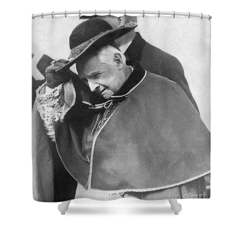 1912 Shower Curtain featuring the photograph John Murphy Farley by Granger