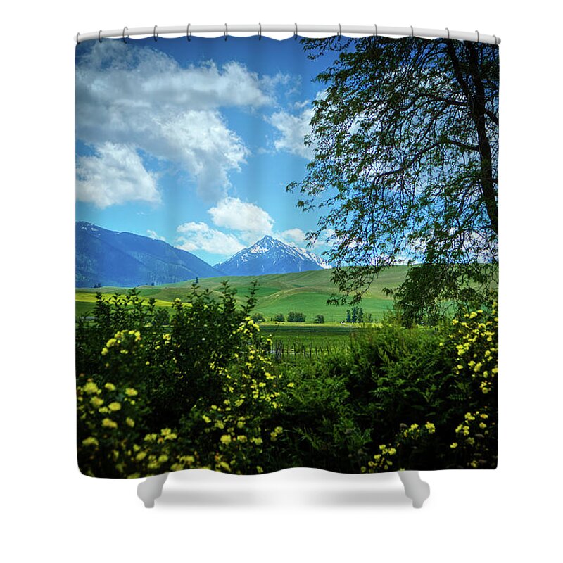 Mountain Shower Curtain featuring the photograph Joseph Meadow by Loyd Towe Photography
