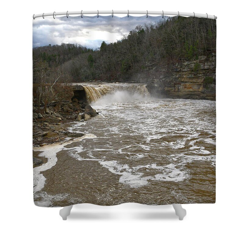 Cumberland Falls Shower Curtain featuring the photograph Kentucky Landscape by Phil Perkins