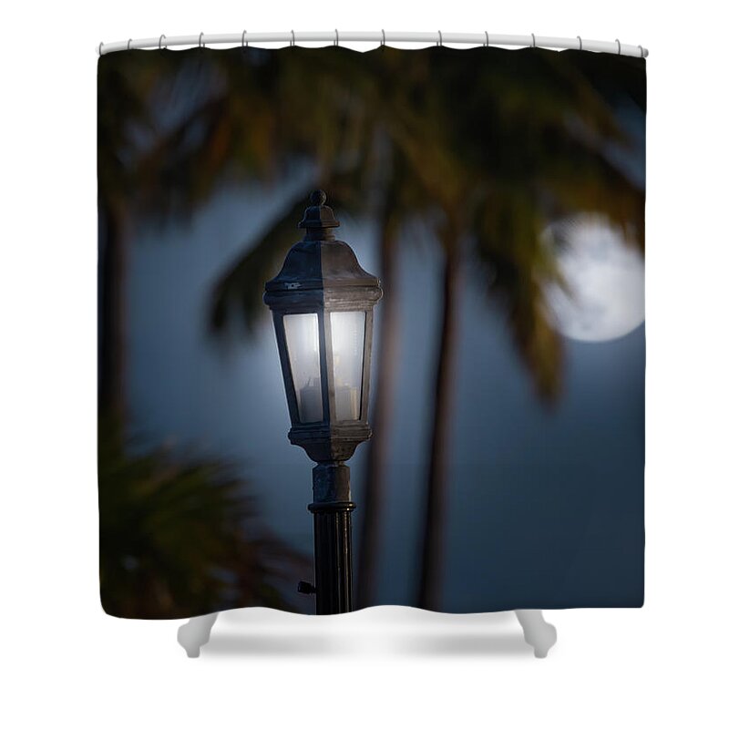 Lantern Shower Curtain featuring the photograph Key Lights by Mark Andrew Thomas
