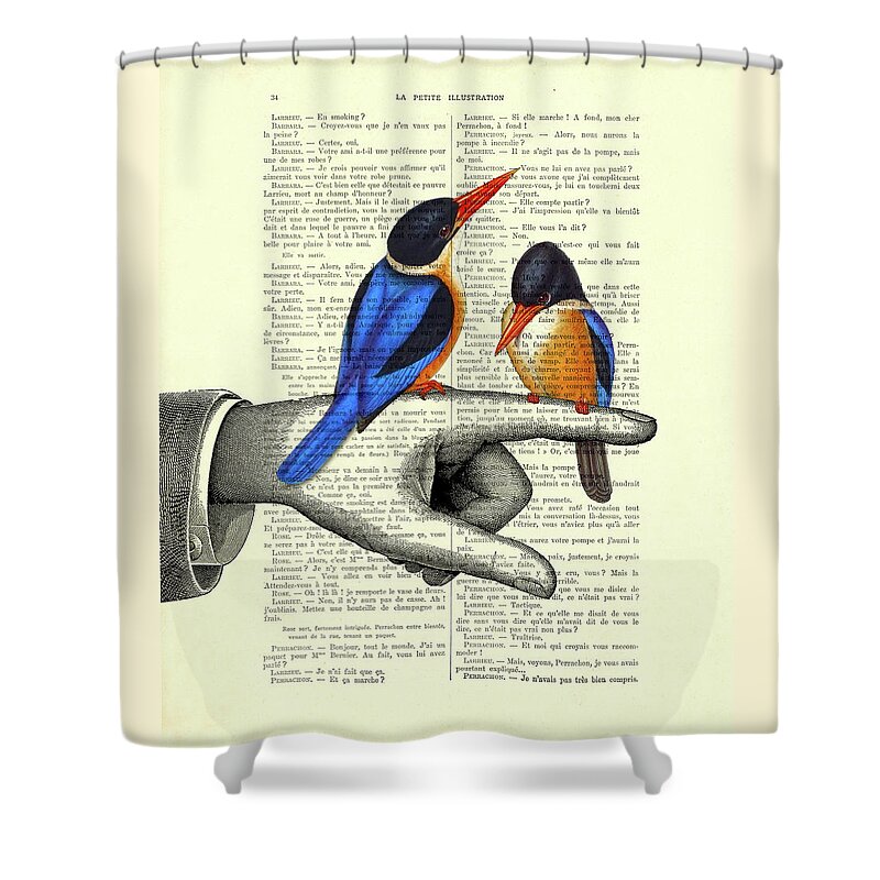 Kingfisher Shower Curtains