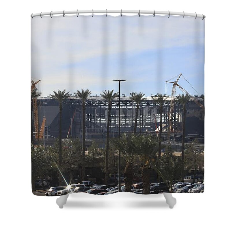 Las Vegas Raiders Allegiant Stadium Shower Curtain by Douglas Sacha - Fine  Art America