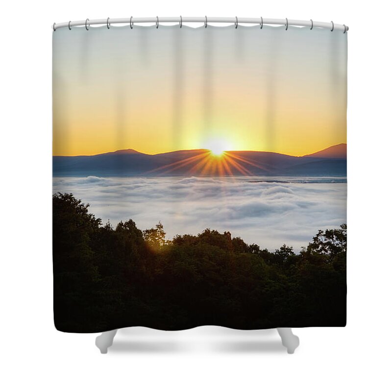 Shenandoah Valley Shower Curtain featuring the photograph Last Days of Summer 2020 by Lara Ellis