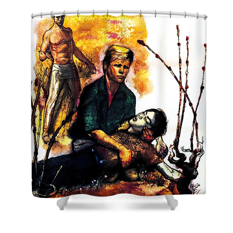 Loup Shower Curtains