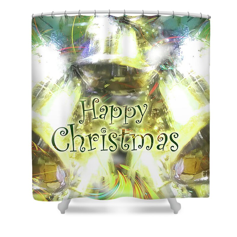 Christmas Shower Curtain featuring the photograph Let the Bells Ring Out by LemonArt Photography