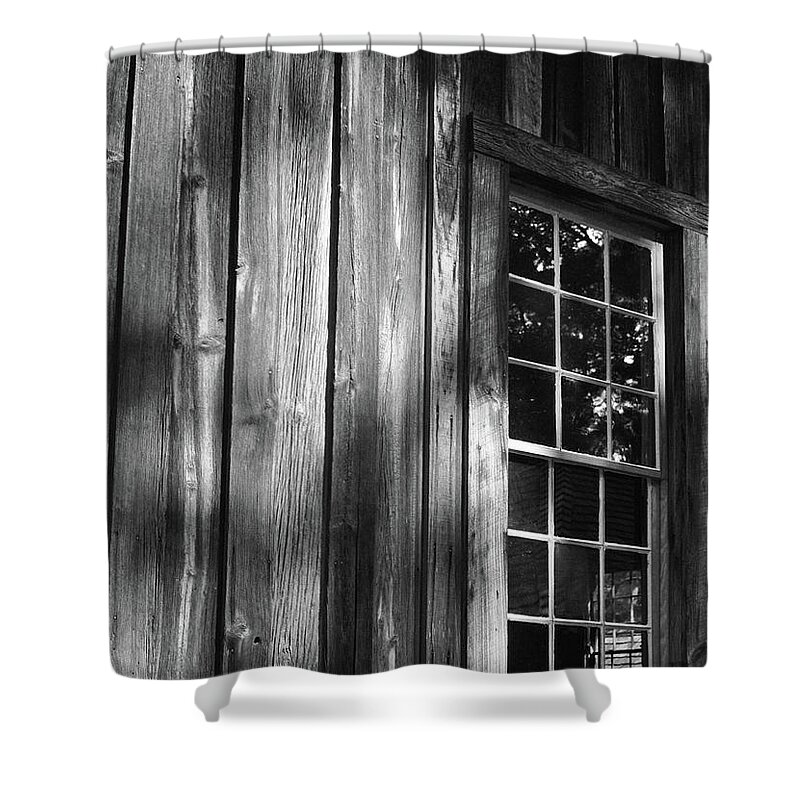 Window Shower Curtain featuring the photograph Light and Shadow by George Taylor