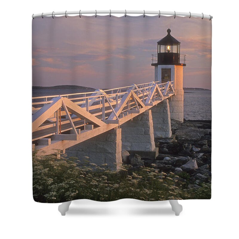 Lighthouse Shower Curtain featuring the photograph Lighthouse, St George by Kevin Shields