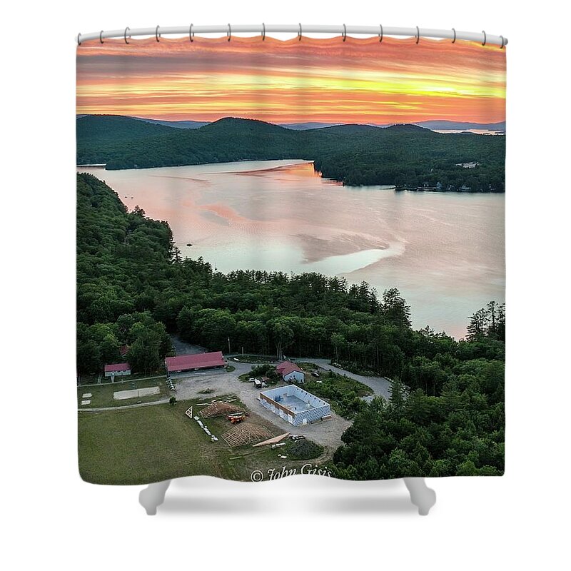  Shower Curtain featuring the photograph Lions Camp Pride by John Gisis