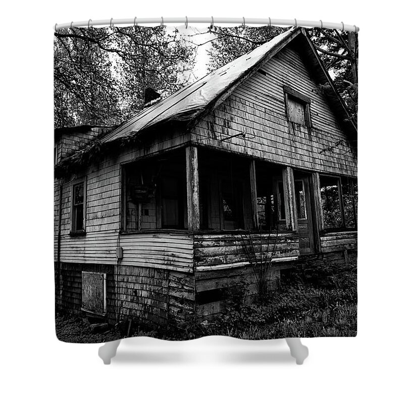 Alone Shower Curtain featuring the photograph Lonely House 2 by Jim Whitley