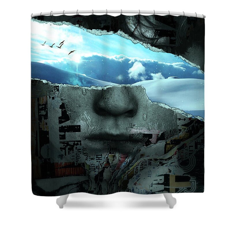 Crying Bird Shower Curtains