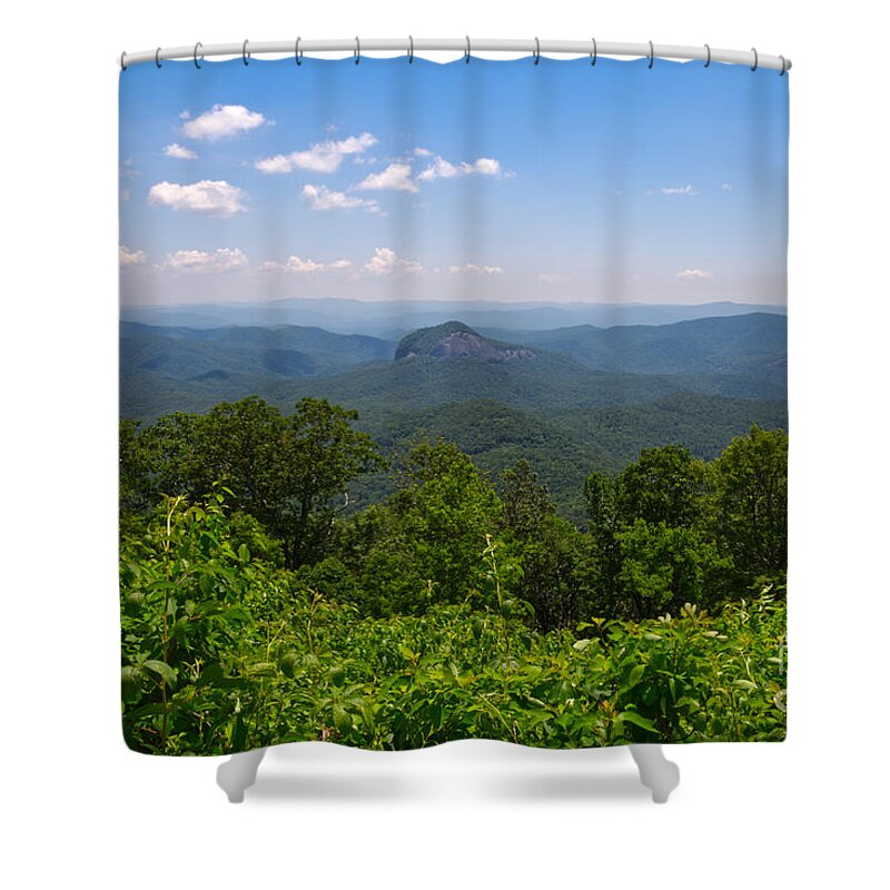 Looking Glass Rock Shower Curtain featuring the photograph Looking Glass Rock 1 by Phil Perkins