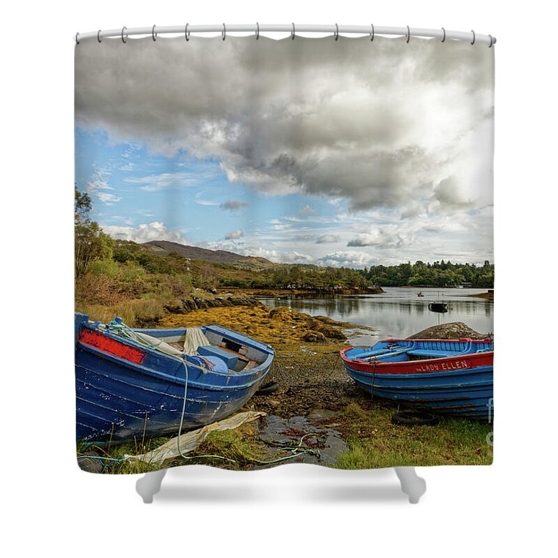 Landscape Shower Curtain featuring the photograph Lord and Lady Ellen at Rest by Catherine Sullivan