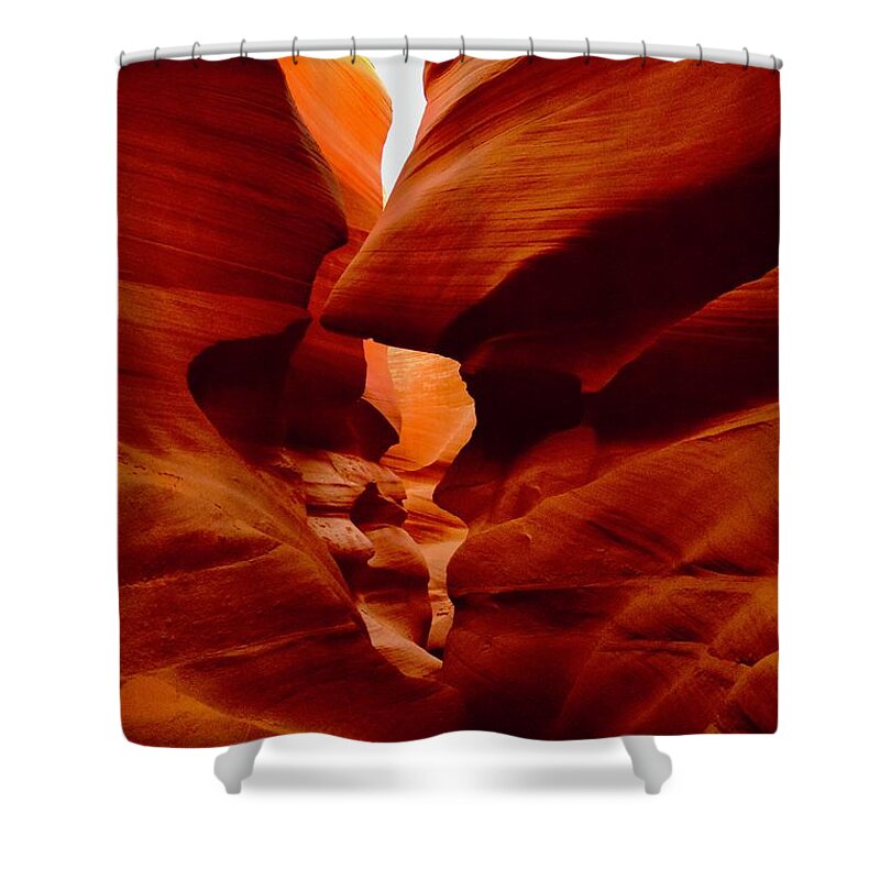 Lower Shower Curtain featuring the photograph The Shark-Lower Antelope by Bnte Creations