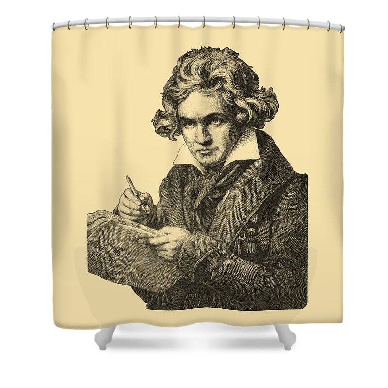 Musical History Shower Curtains