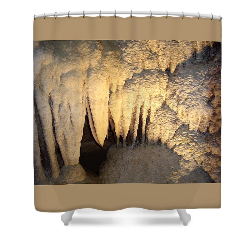Cave Shower Curtain featuring the photograph Luray Caverns by Nancy Ayanna Wyatt
