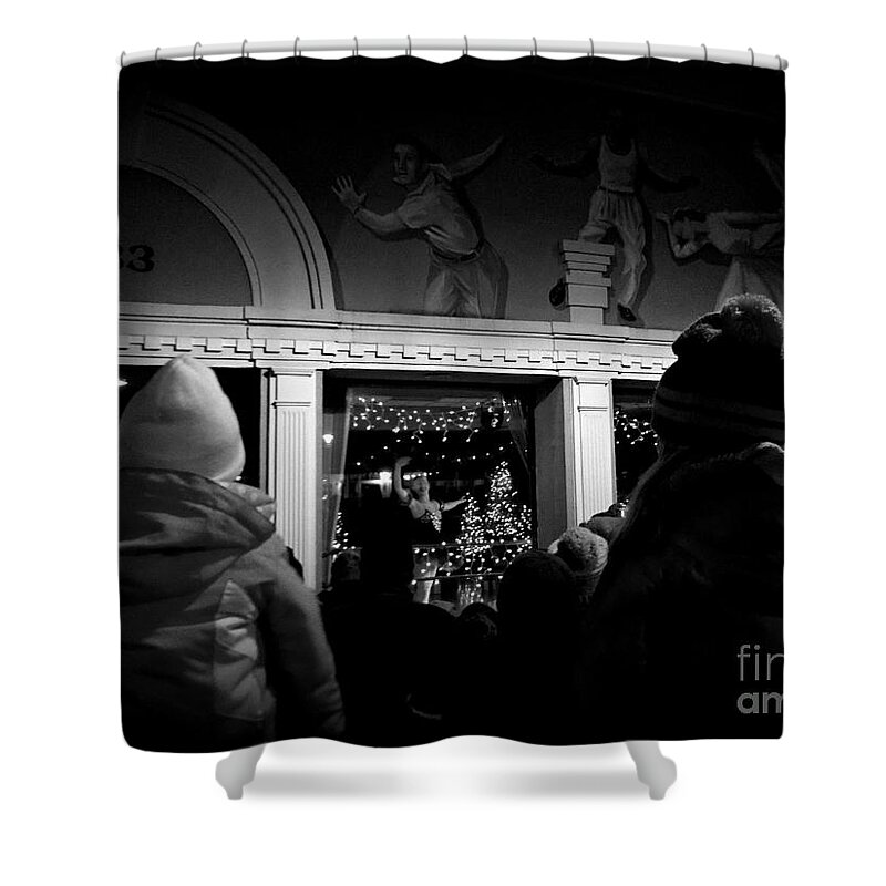 Documentary Shower Curtain featuring the photograph Magical Balerina by Frank J Casella