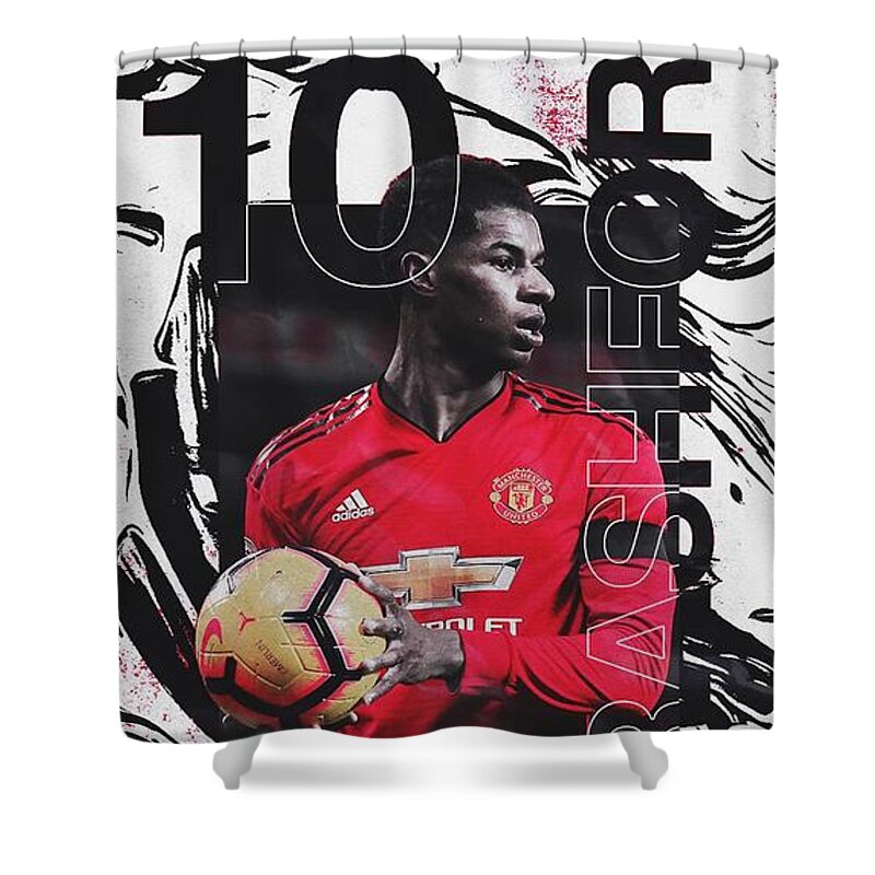 Anthony Martial Shower Curtains