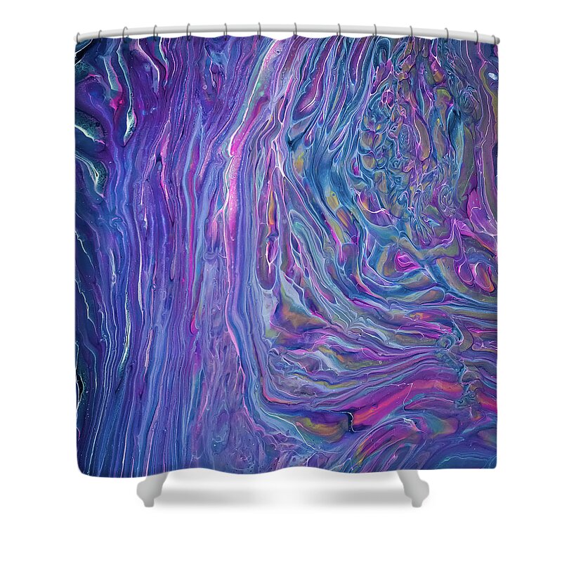 Acrylic Pour Shower Curtain featuring the photograph Membranes by Gena Herro