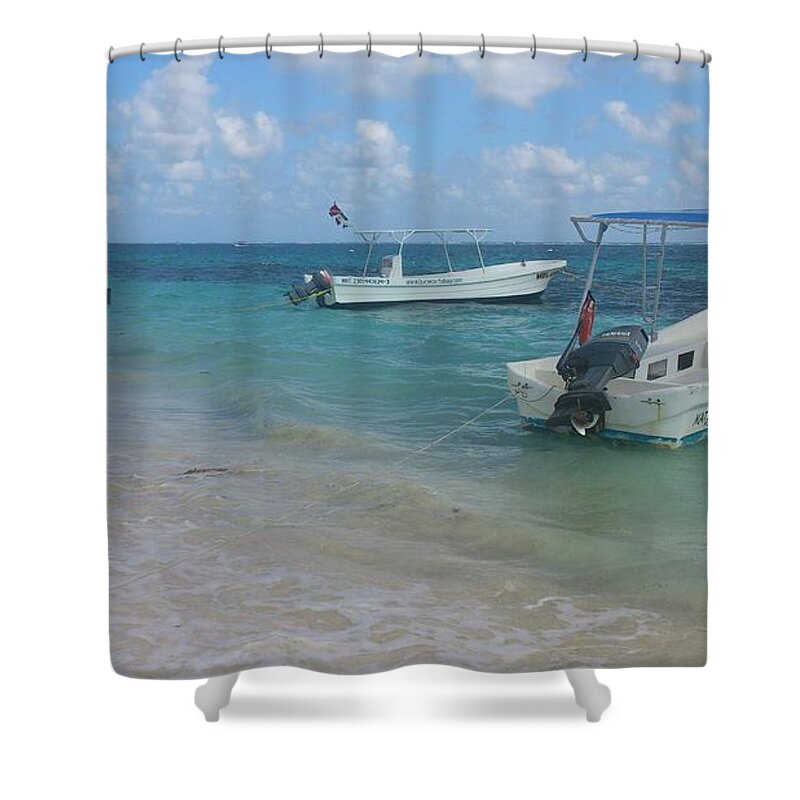 Photography Shower Curtain featuring the photograph Mexico by Alexandra Vusir