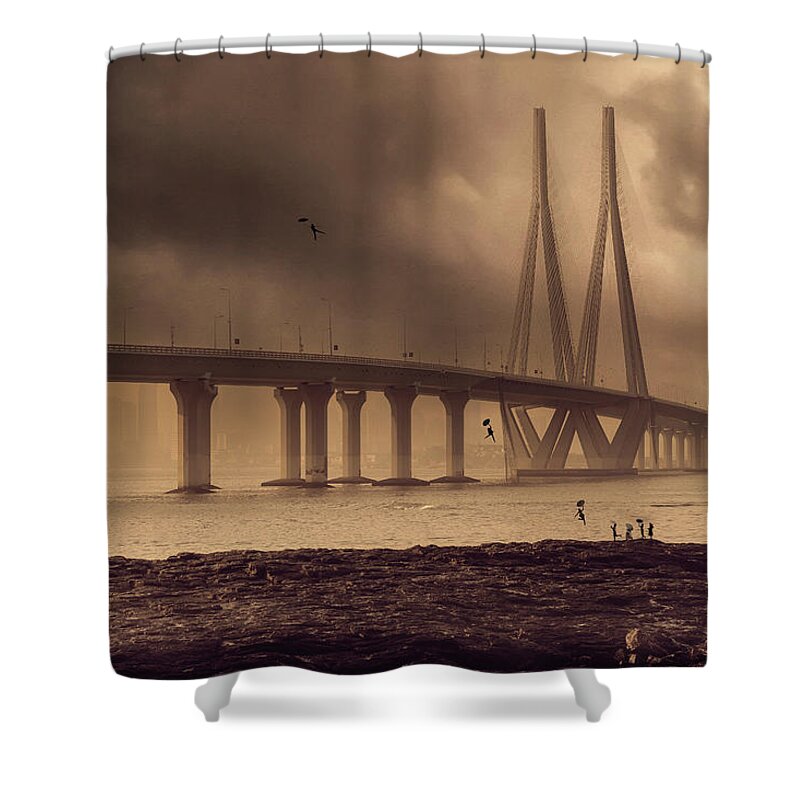 Photography Shower Curtain featuring the photograph Migrations by Craig Boehman