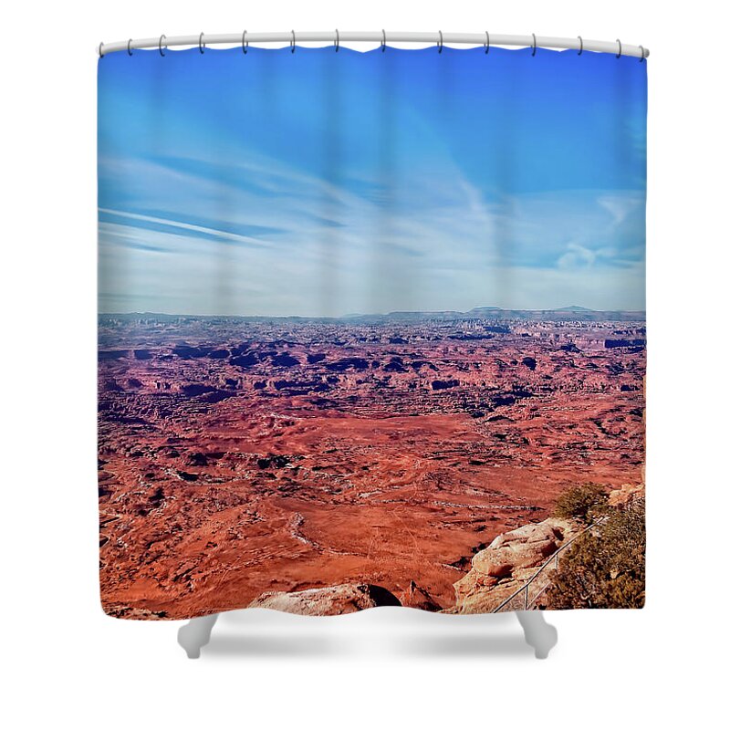 Moab Utah Shower Curtain featuring the photograph Moab by Cathy Anderson