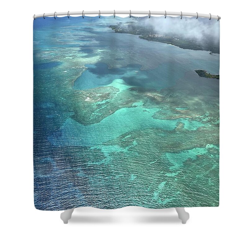 Photograph Shower Curtain featuring the photograph Molokai Island Reef by Beverly Read