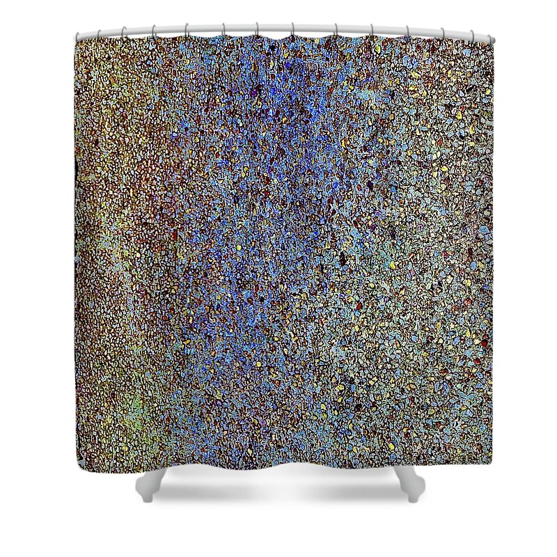 Abstract Shower Curtain featuring the photograph Monet 2020 nr 1 by Pierre Dijk