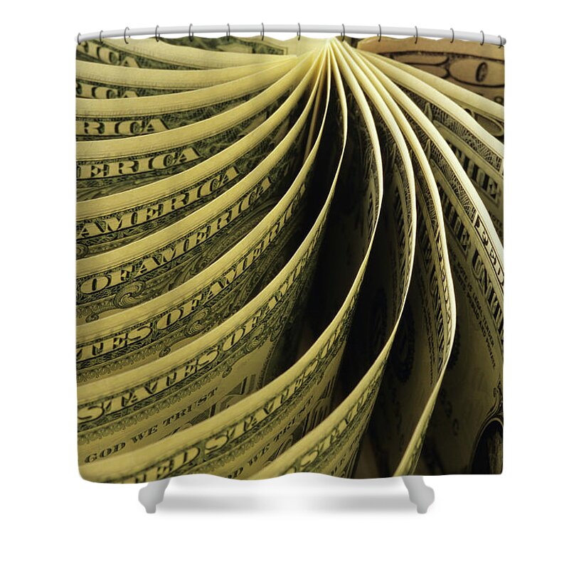 Abundance Shower Curtain featuring the photograph Money Picture by Jim Corwin