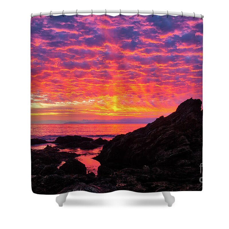 Mother Shower Curtain featuring the photograph Mother Nature's Color Show by Eddie Yerkish