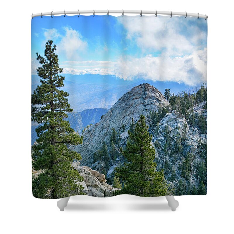 Palm Springs Aerial Tramway Shower Curtain featuring the photograph Mount San Jacinto State Park by Kyle Hanson