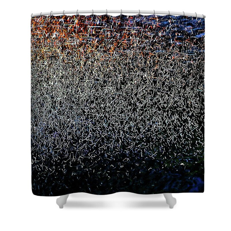 Mystery Shower Curtain featuring the photograph Mystery Closeup by Doolittle Photography and Art