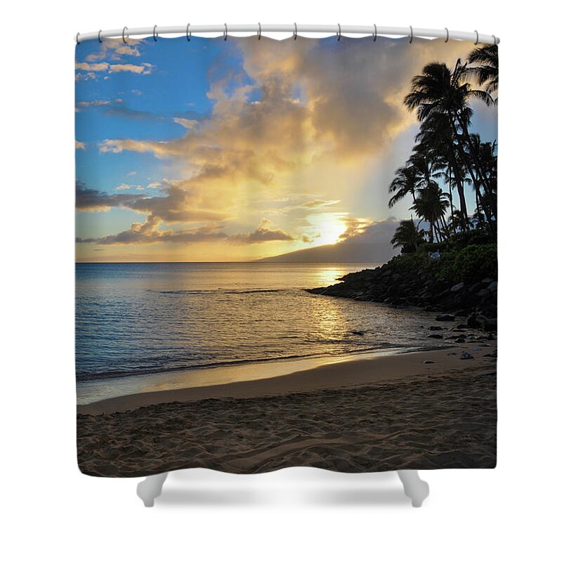 Napili Bay Shower Curtain featuring the photograph Napili Bay Maui by Kelly Wade