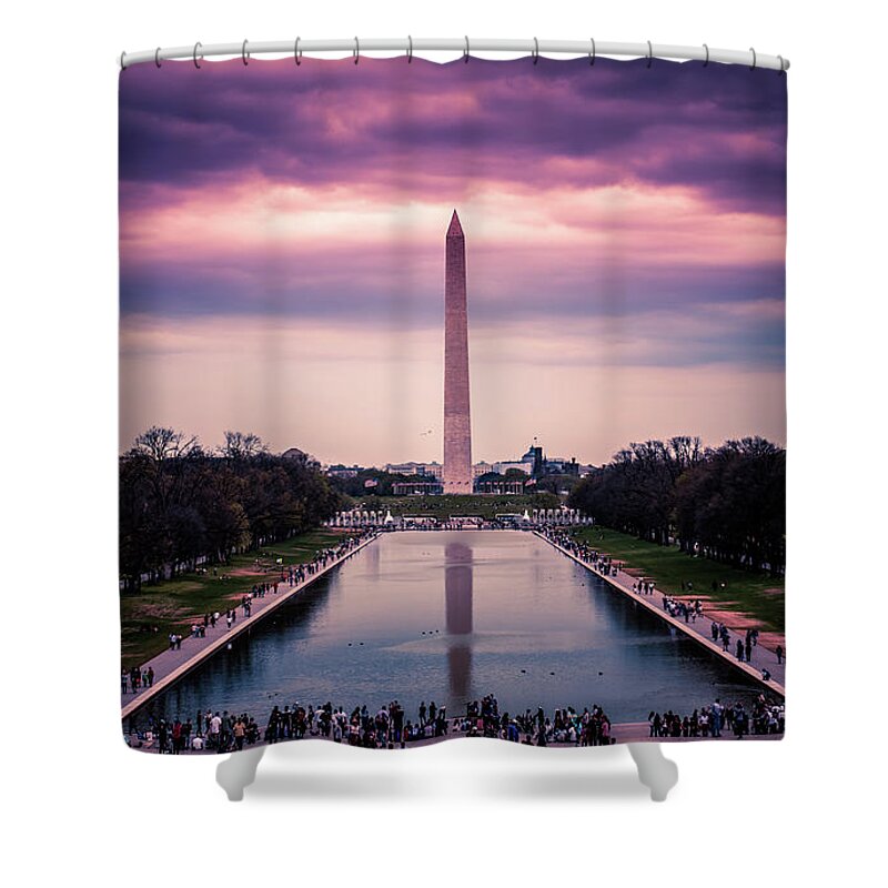 Monument Shower Curtain featuring the photograph National Treasure by Dheeraj Mutha