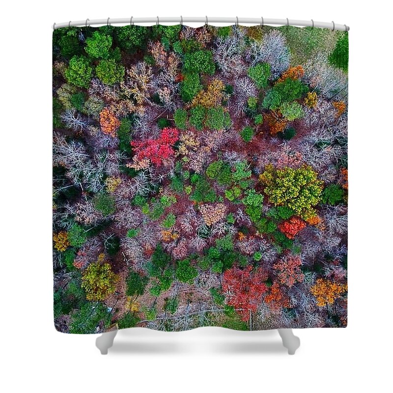  Shower Curtain featuring the photograph Natures colors by Stephen Dorton