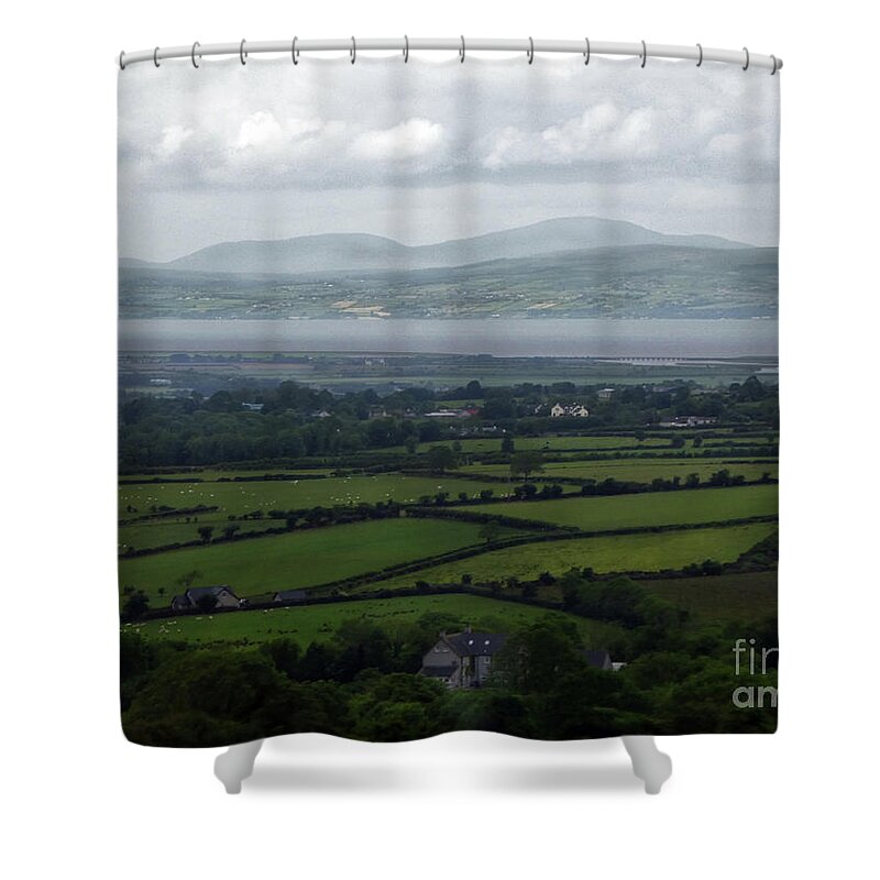 Derry Shower Curtain featuring the photograph Near Derry Ireland by Cindy Murphy