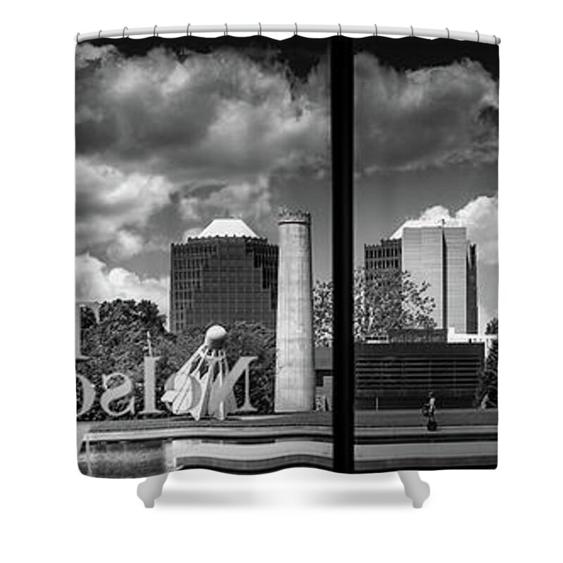 Kansas City Shower Curtain featuring the photograph Nelson Atkins Art Gallery by Doug Sturgess