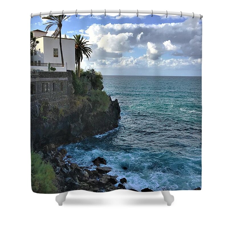  Shower Curtain featuring the photograph Northern Coast by Christine Rivers
