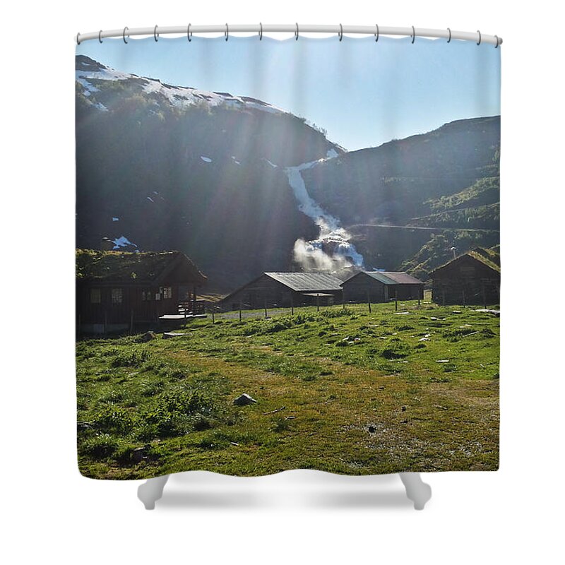 Norway Shower Curtain featuring the photograph Norway Norvege by Joelle Philibert